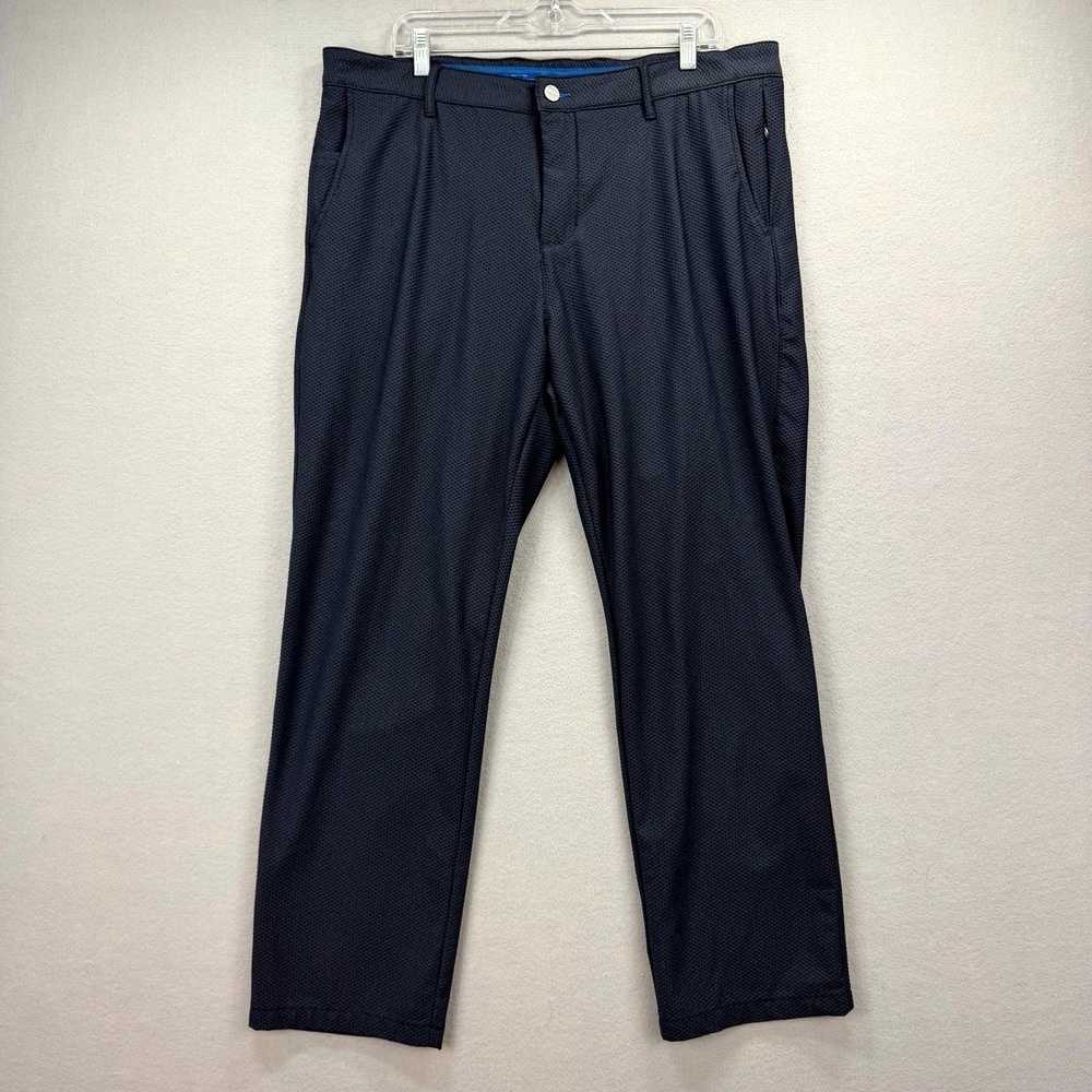 Twillory 2 Piece Suit Jacket Pants Mens 50R 38x30 Navy Textured Performance Flex - Picture 13 of 16